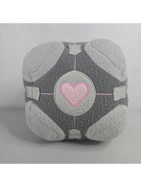 2012 NECA Valve Portal 2 Critters Companion Cube Plush 6” Tall